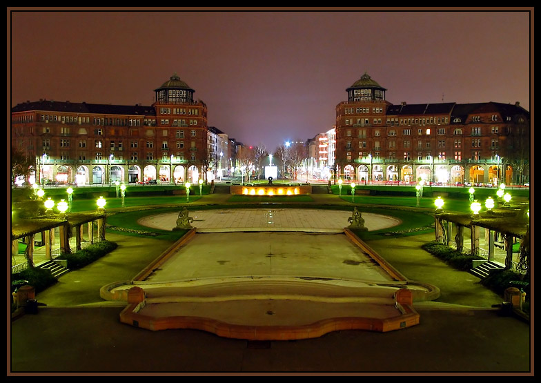 Blick auf den Park