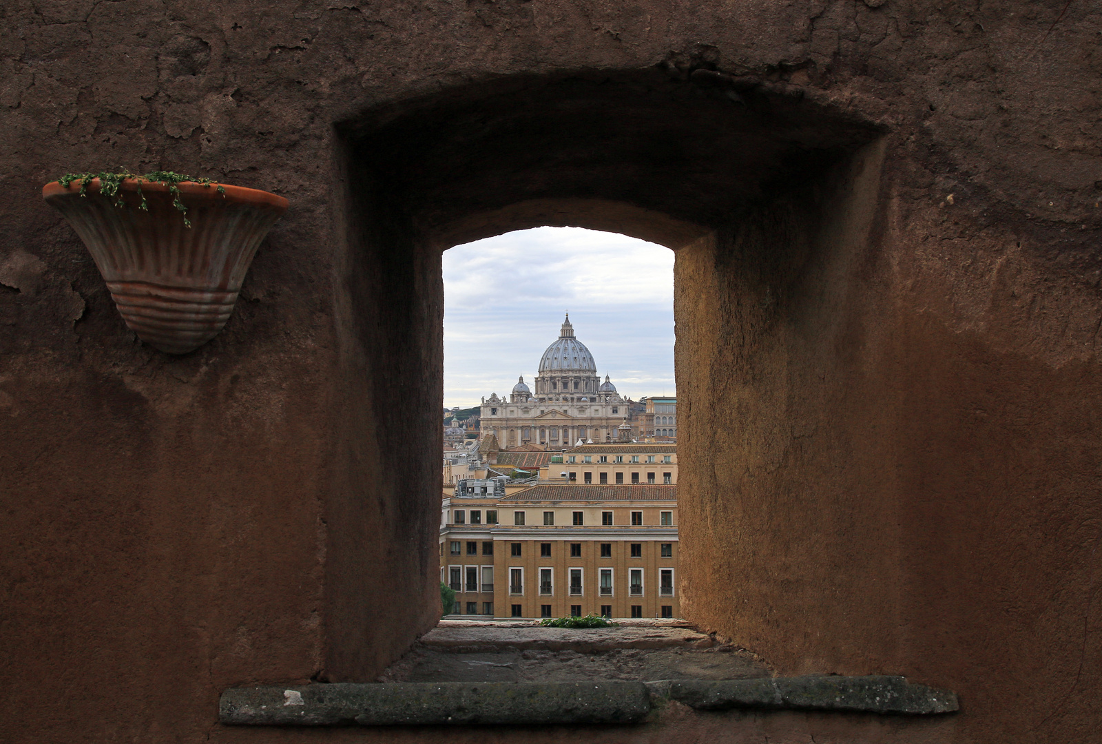 Blick auf den Petersdom