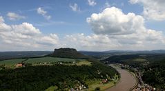 Blick auf den Pfaffenstein...