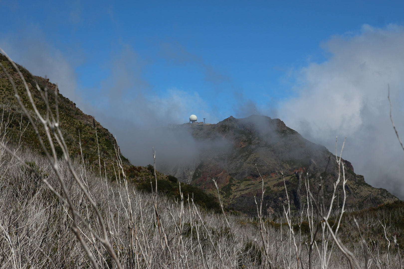 Blick auf den Pico do Arieiro