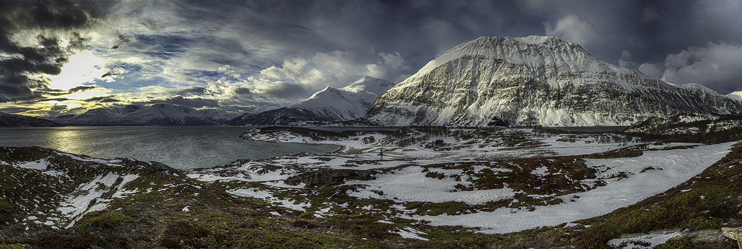 Blick auf den Pollfjellet