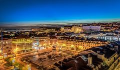 Blick auf den Praça Da Figueira