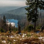 Blick auf den Rachelsee...