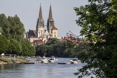 Blick auf den Regensburger Dom