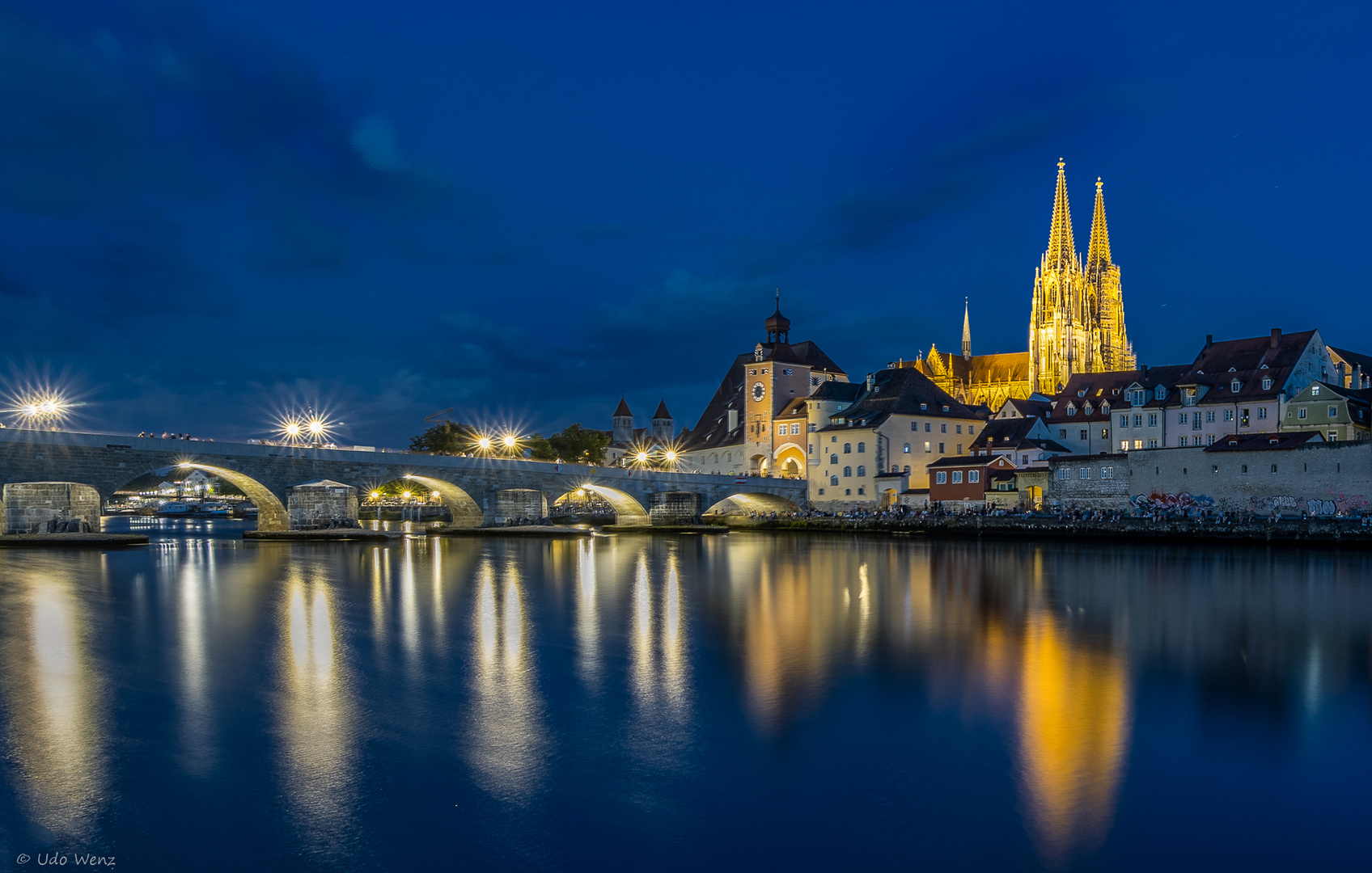 Blick auf den Regensburger Dom St. Peter