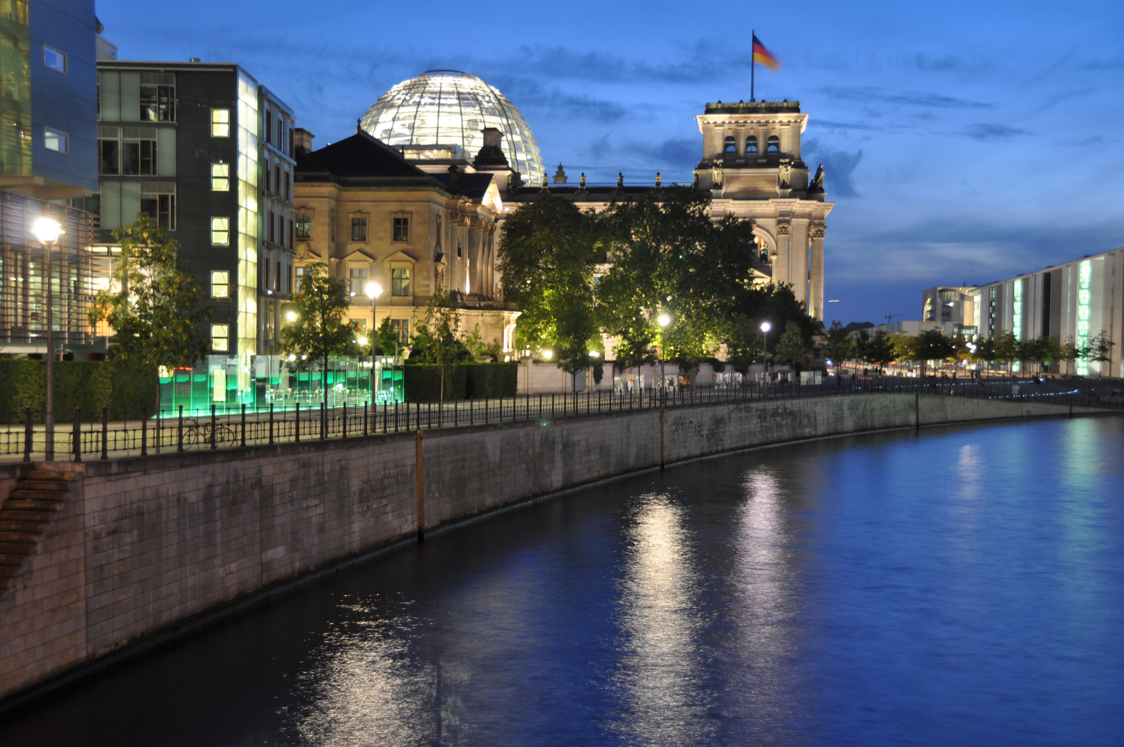 Blick auf den Reichstag