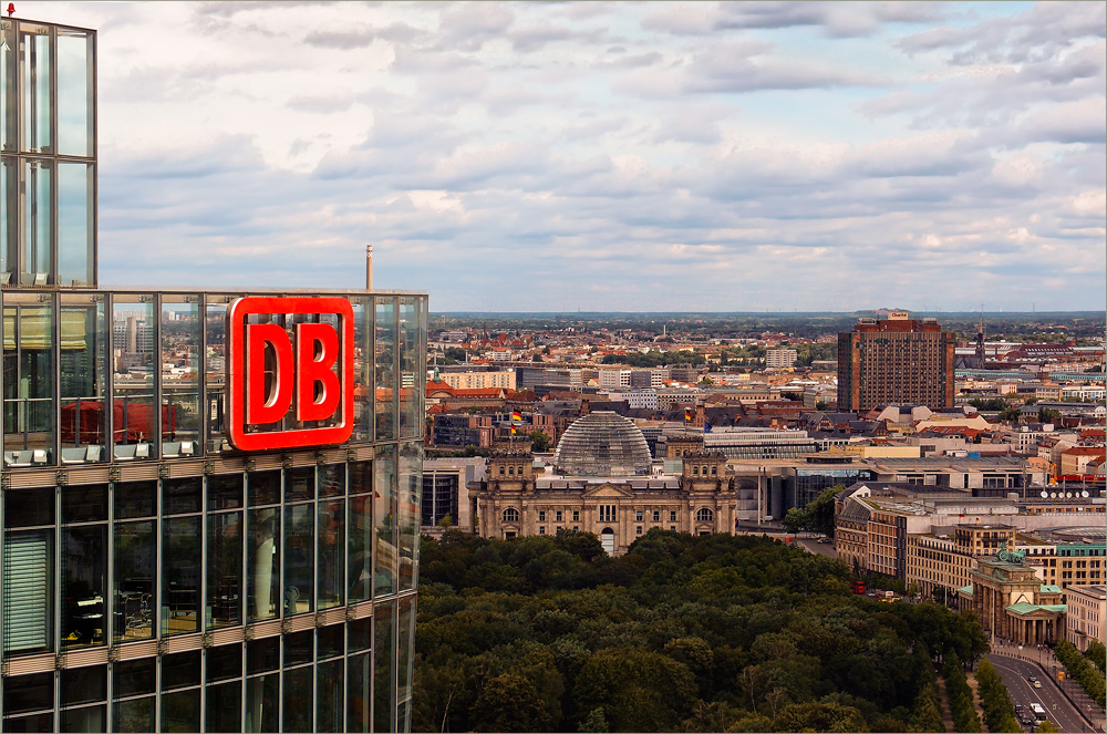 Blick auf den Reichstag