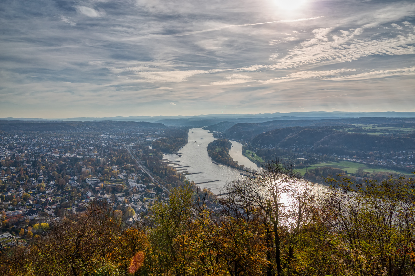 Blick auf den Rhein