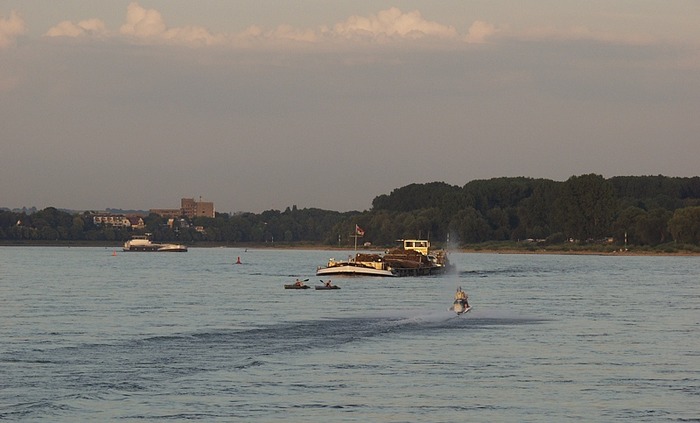 Blick auf den Rhein...