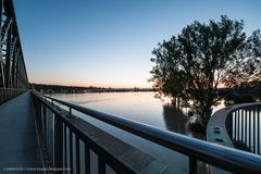 Blick auf den Rhein bei Mainz