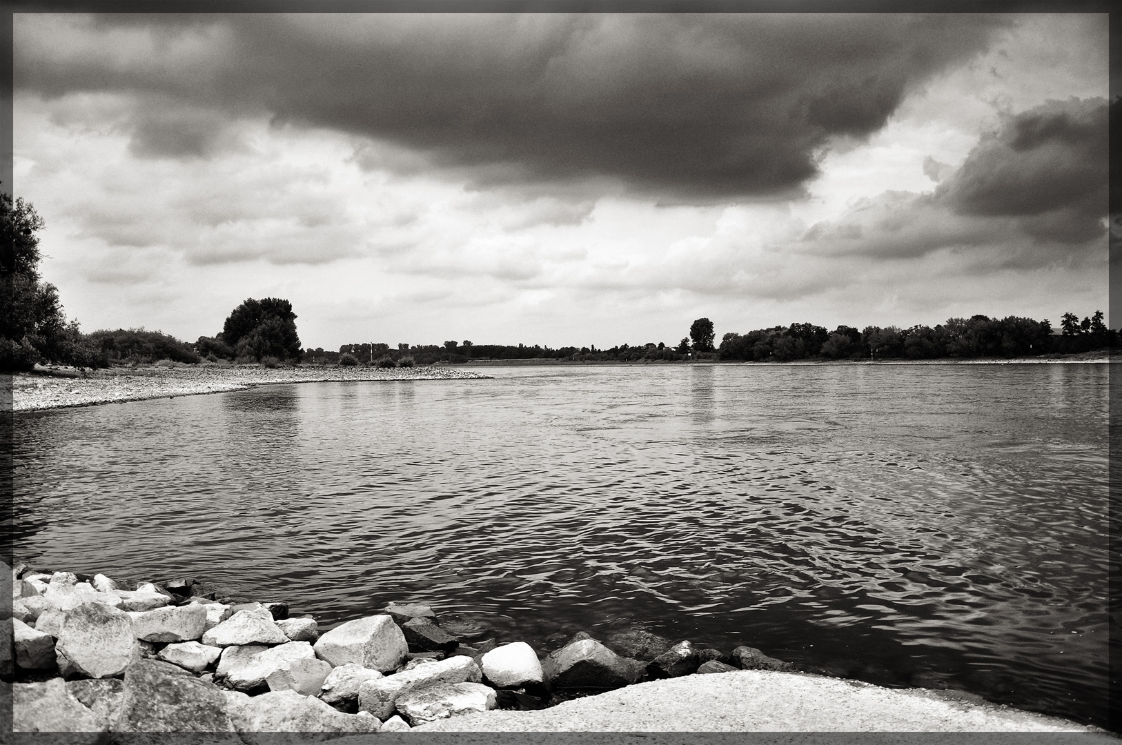 Blick auf den Rhein