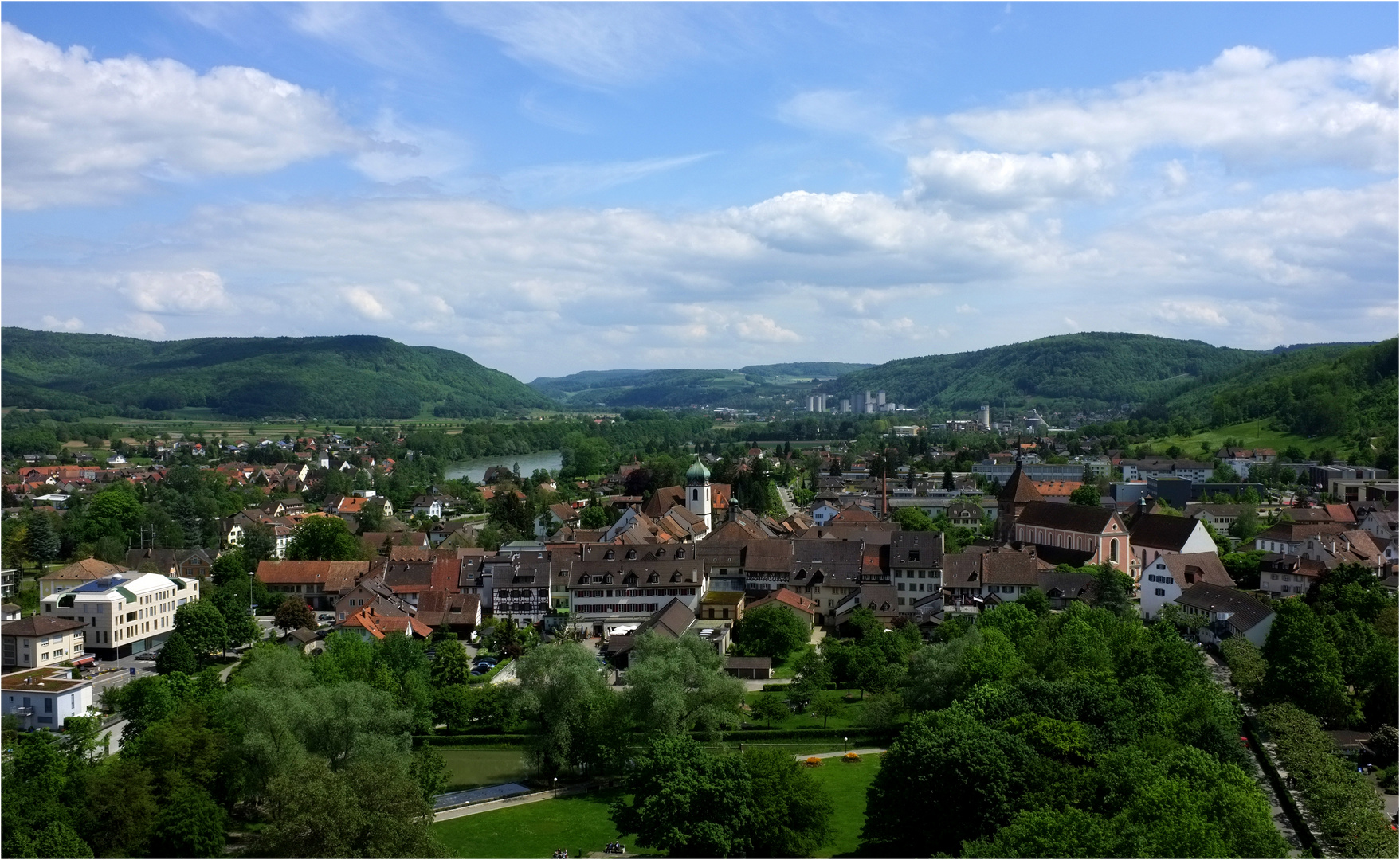 Blick auf den Rhein...