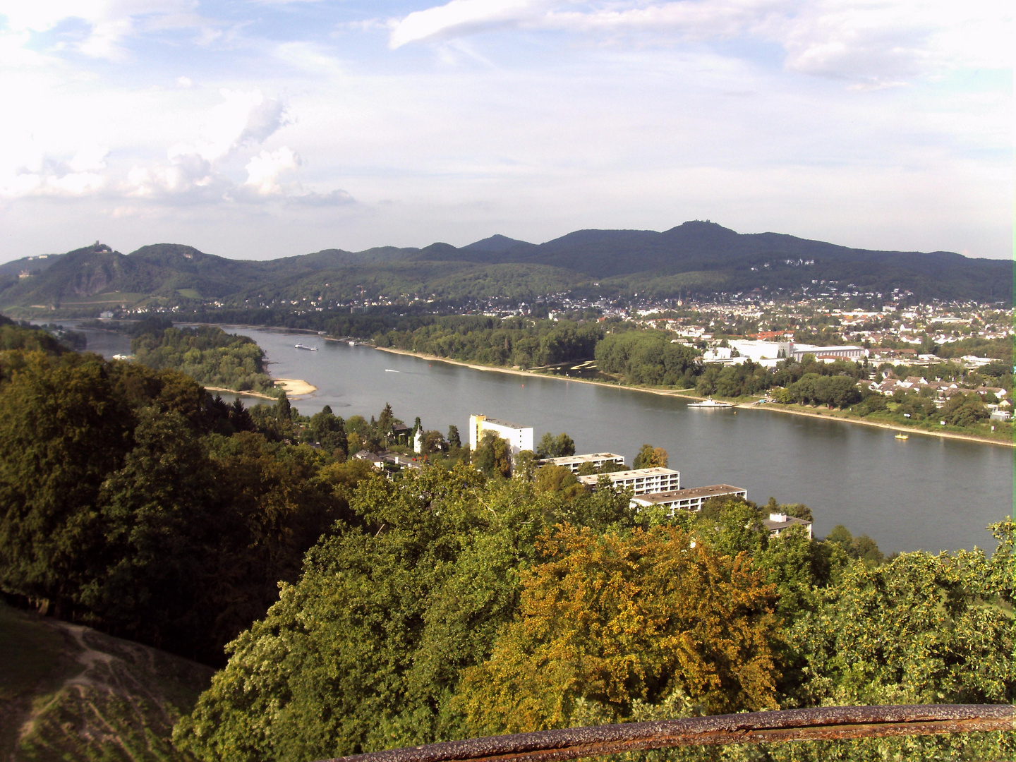 Blick auf den Rhein - Wildpark Rolandseck