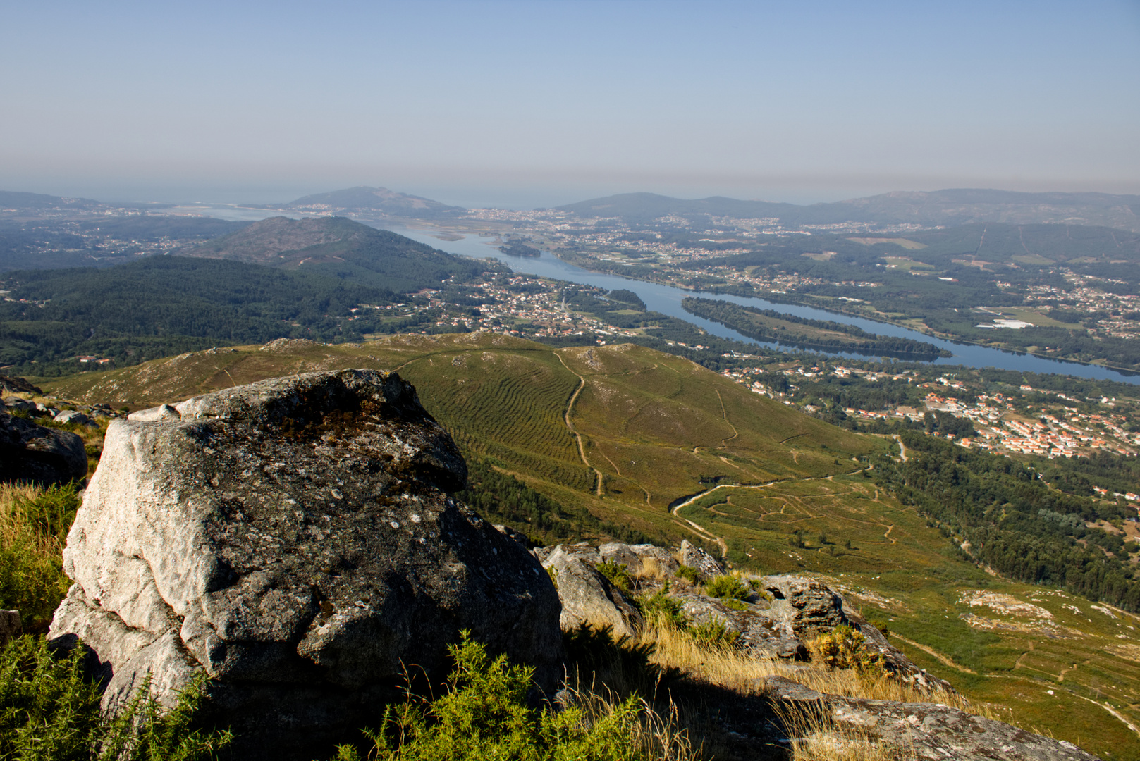 Blick auf den Rio Minho