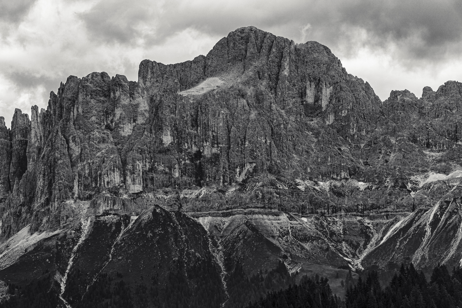 Blick auf den Rosengarten