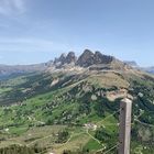 Blick auf den Rosengarten 