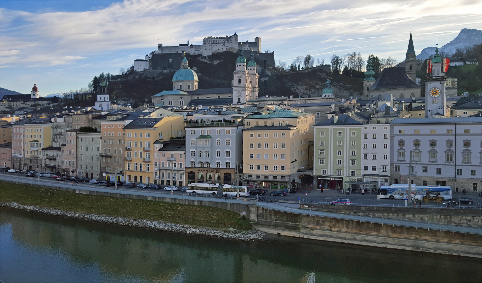 Blick auf den Rudolfskai 1