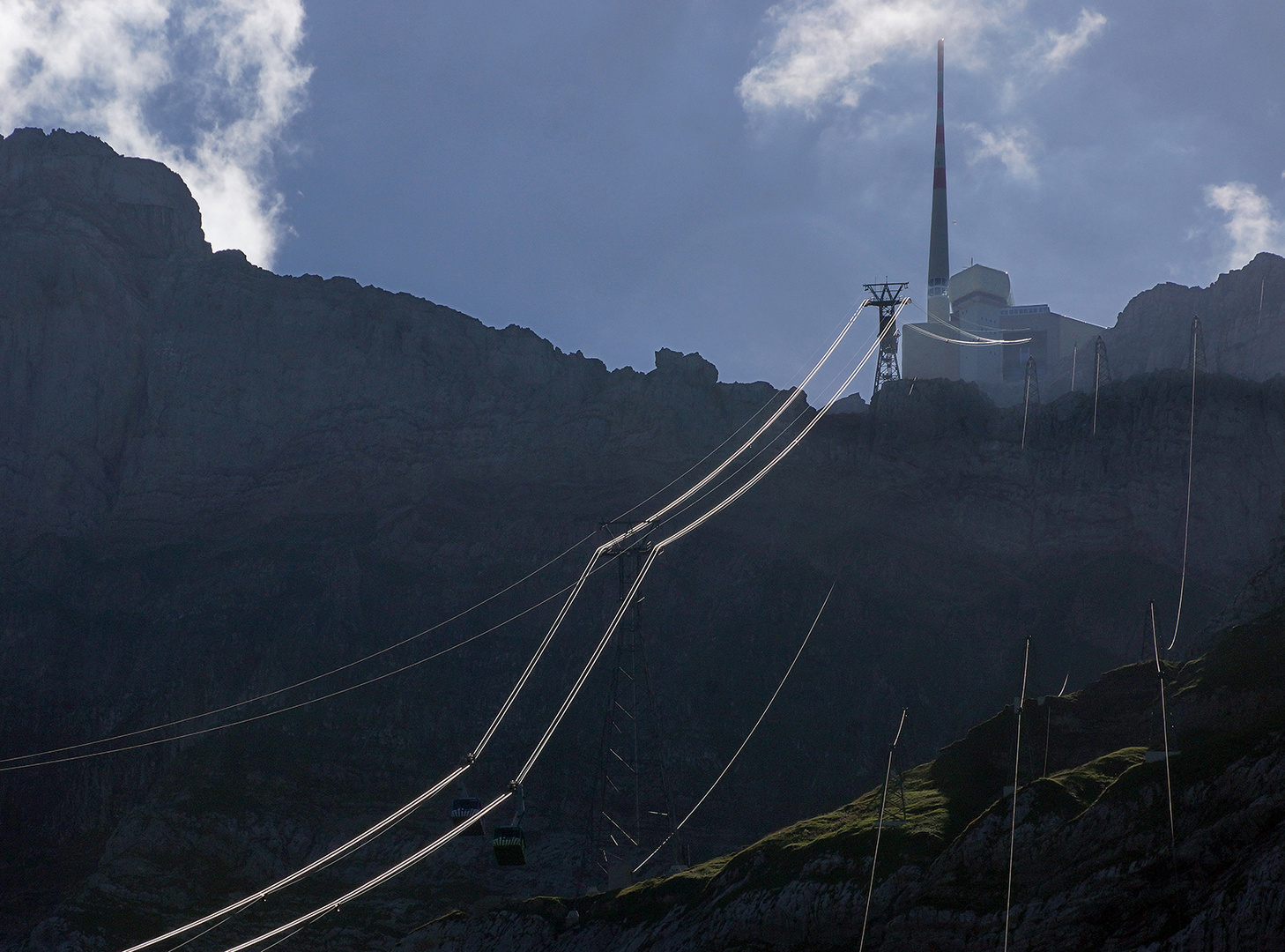 Blick auf den Säntis