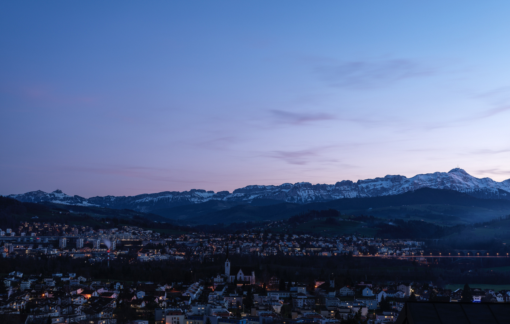 Blick auf den Saentis