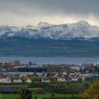 Blick auf den Säntis ( von der Haldenbergkapelle, Friedrichshafen)