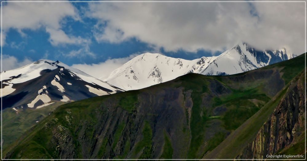 Blick auf den Sahdag, 4142 m............