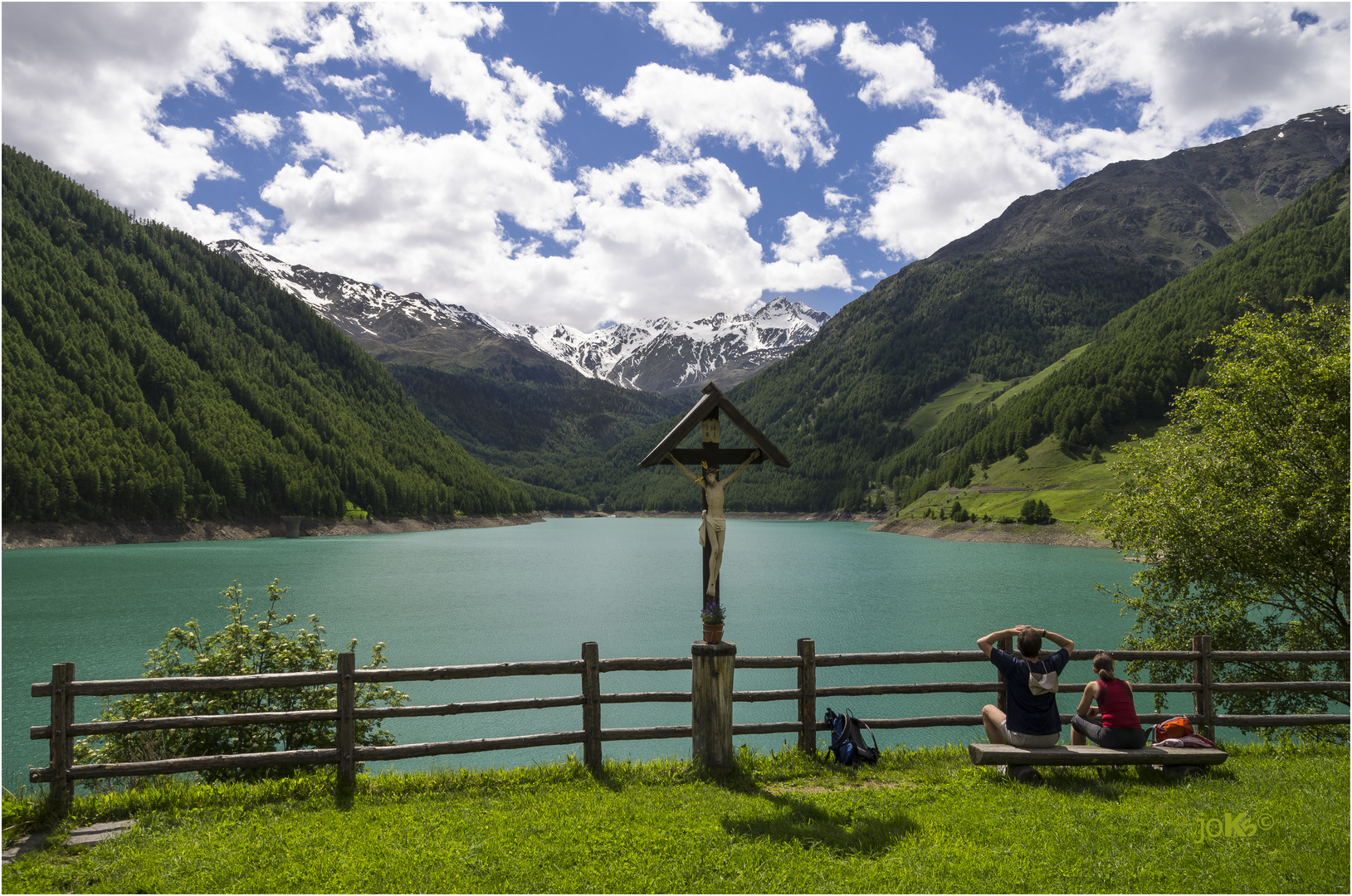 Blick auf den Salurnspitz