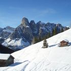 Blick auf den Sassongher