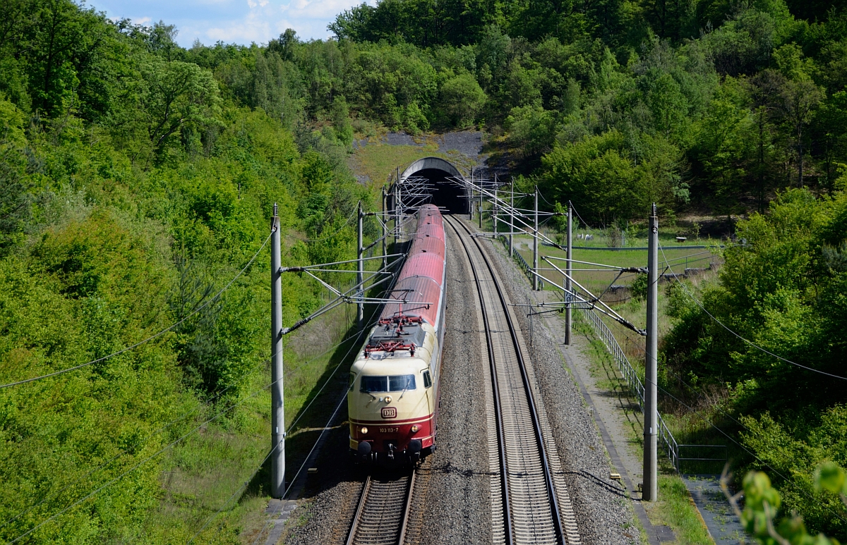 Blick auf den Saubuckeltunnel