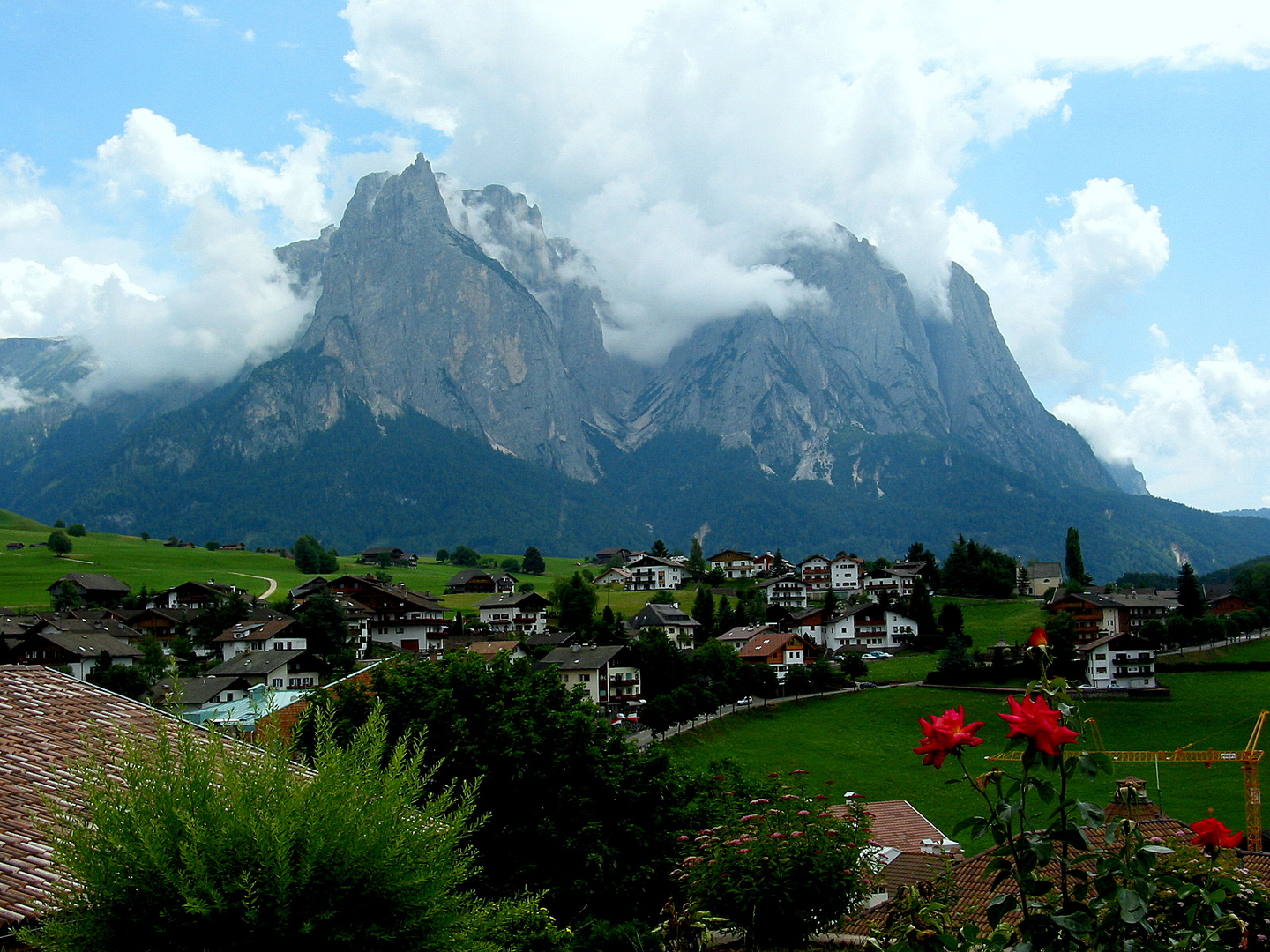 Blick auf den Schlern