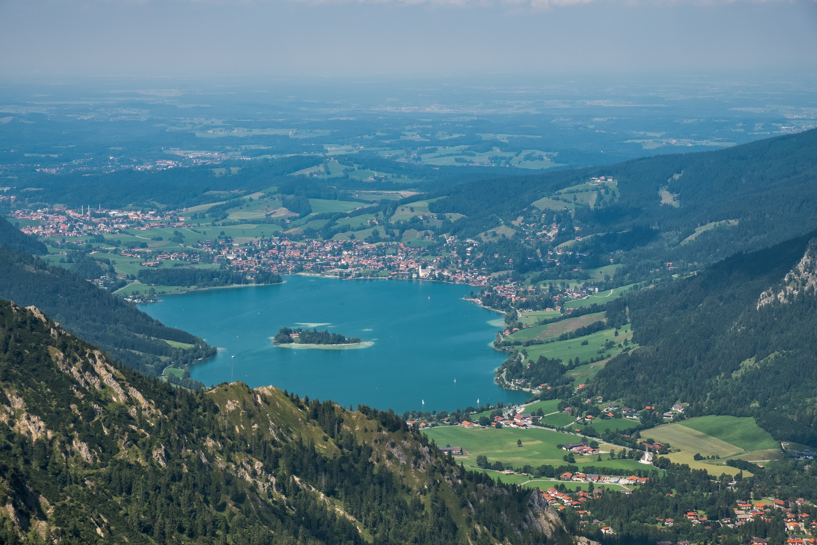 Blick auf den Schliersee