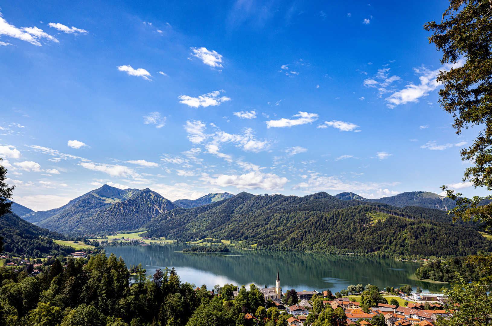 Blick auf den Schliersee