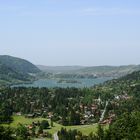 Blick auf den Schliersee von der Spitzingseestraße aus