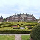 Blick auf den Schlossgarten von Schloss Nordkirchen