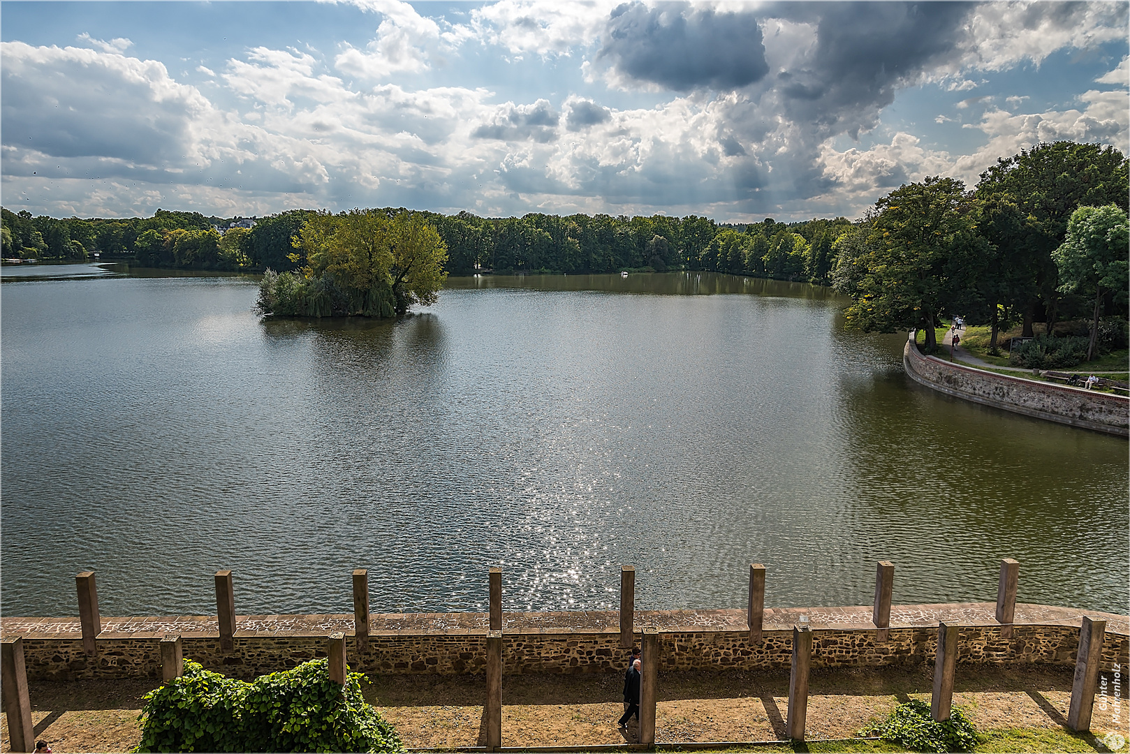 Blick auf den Schlossteich