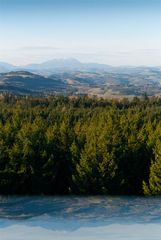 Blick auf den Schneeberg