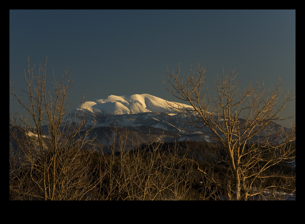 Blick auf den Schneeberg