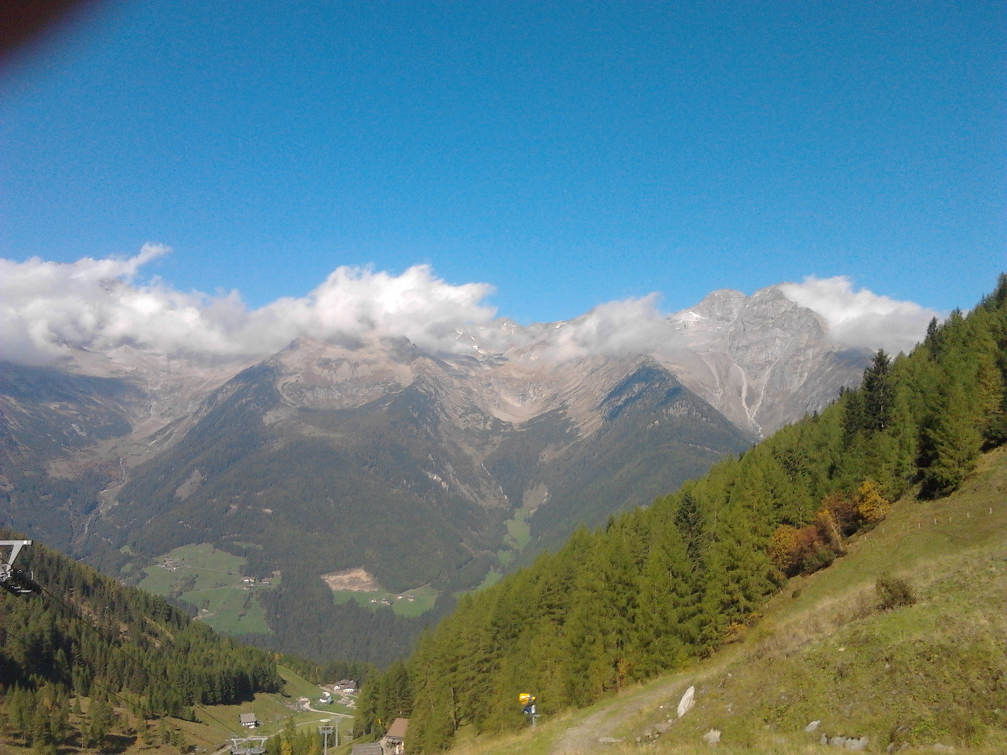 Blick auf den Schwarzenstein