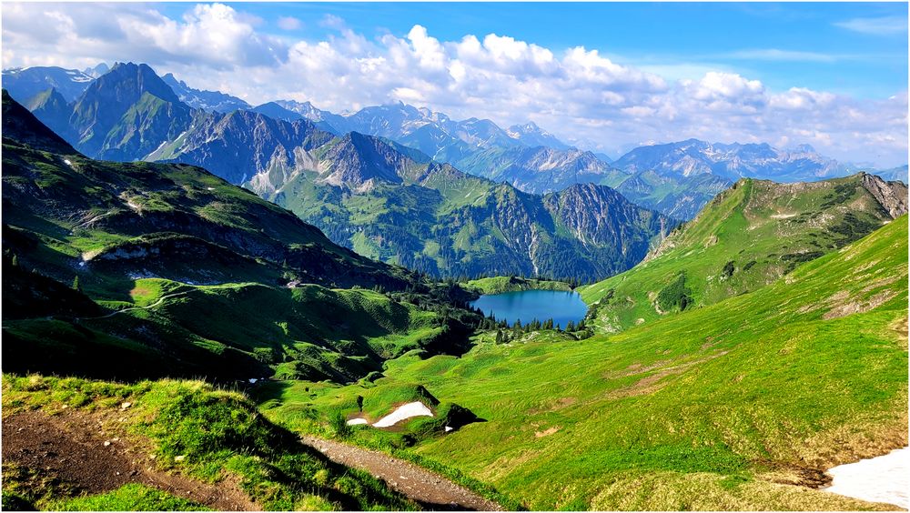 Blick auf den Seealpsee (I)