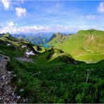 Blick auf den Seealpsee (II)