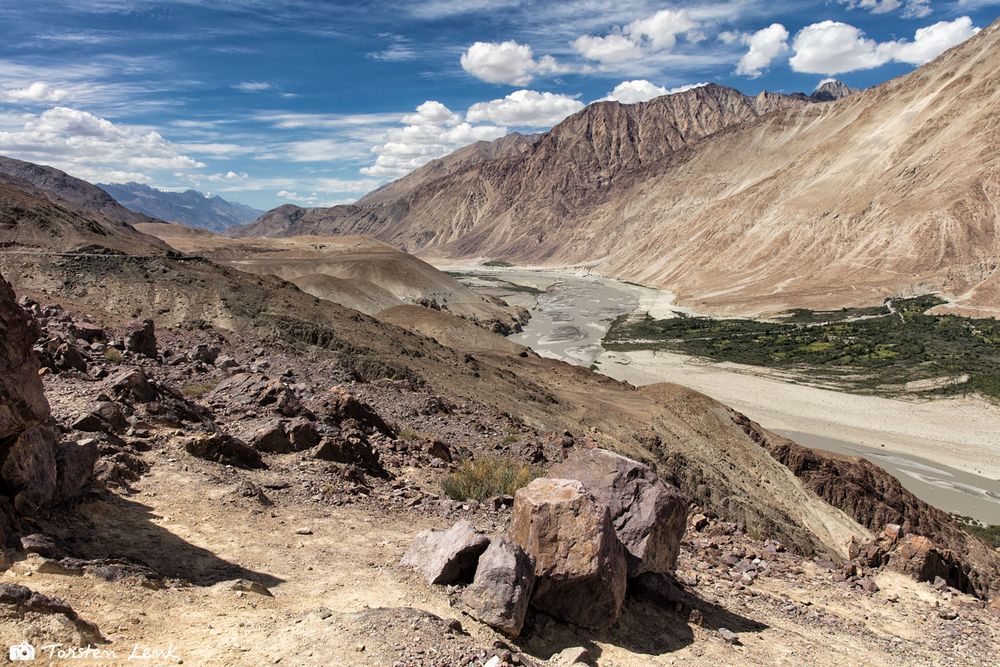 Blick auf den Shyok River