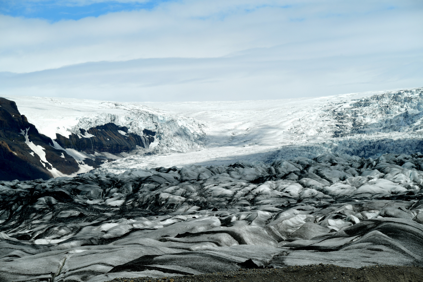 Blick auf den Skaftafellsjökull