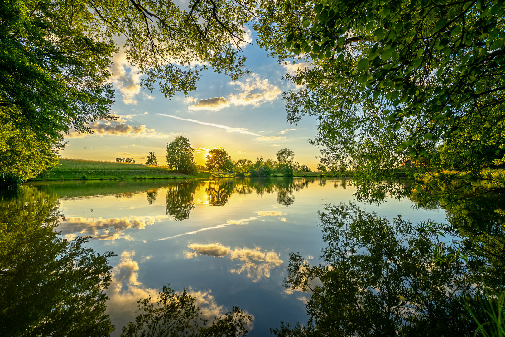 Blick auf den Sklavensee