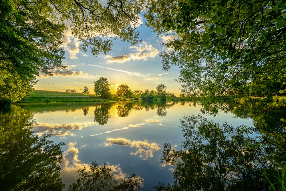 Blick auf den Sklavensee