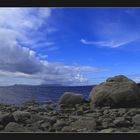 Blick auf den Sound of Arisaig und die Isle of Eigg