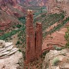 Blick auf den Spider Rock...