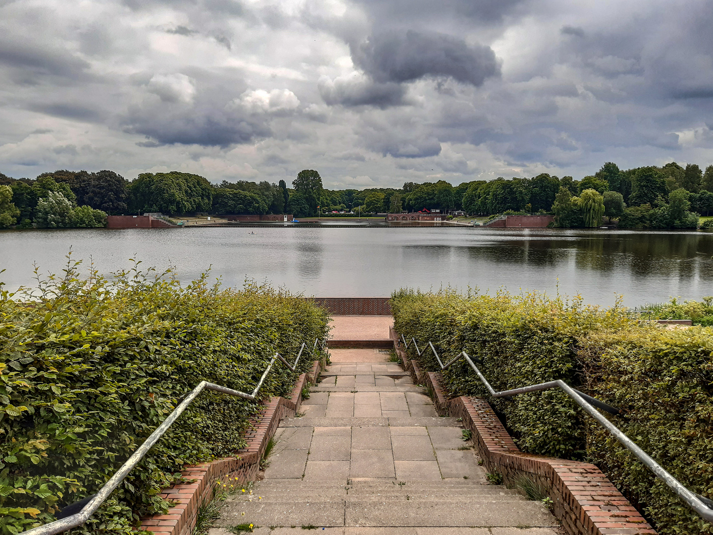 Blick auf den Stadtparksee