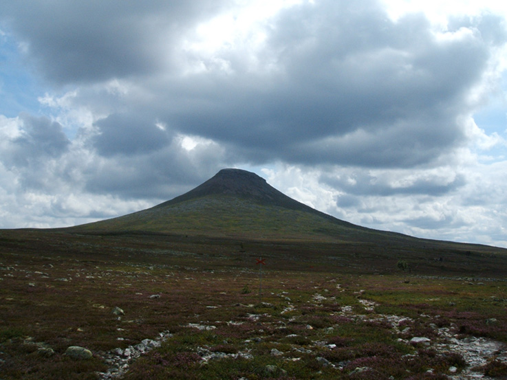 Blick auf den Städjan