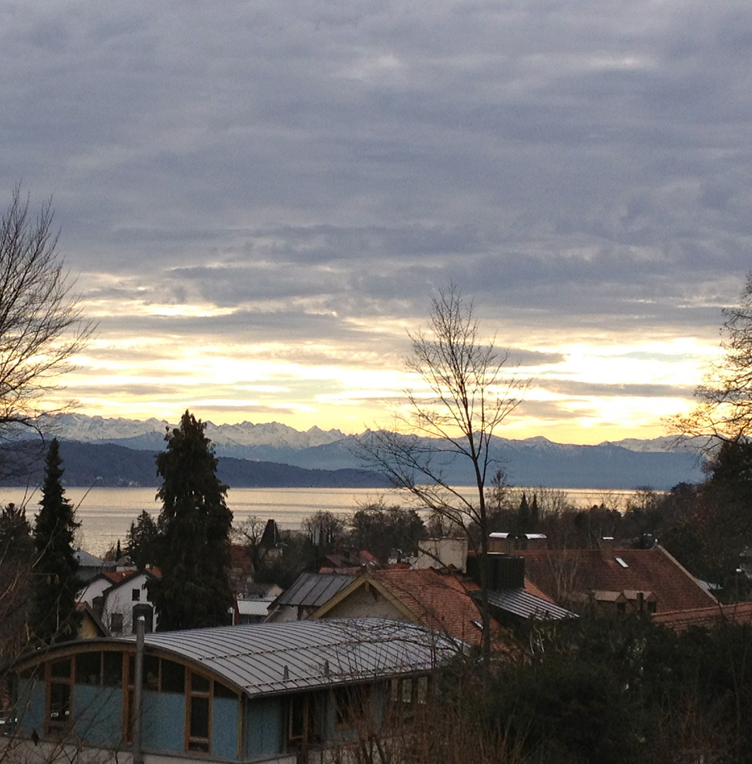 Blick auf den Starnberger See