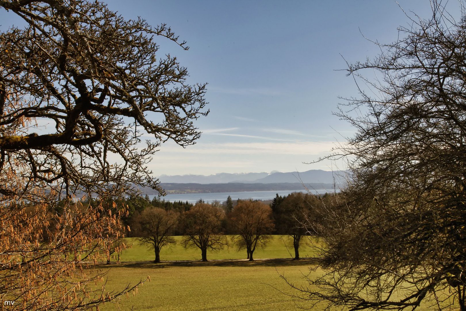 Blick auf den Starnberger See