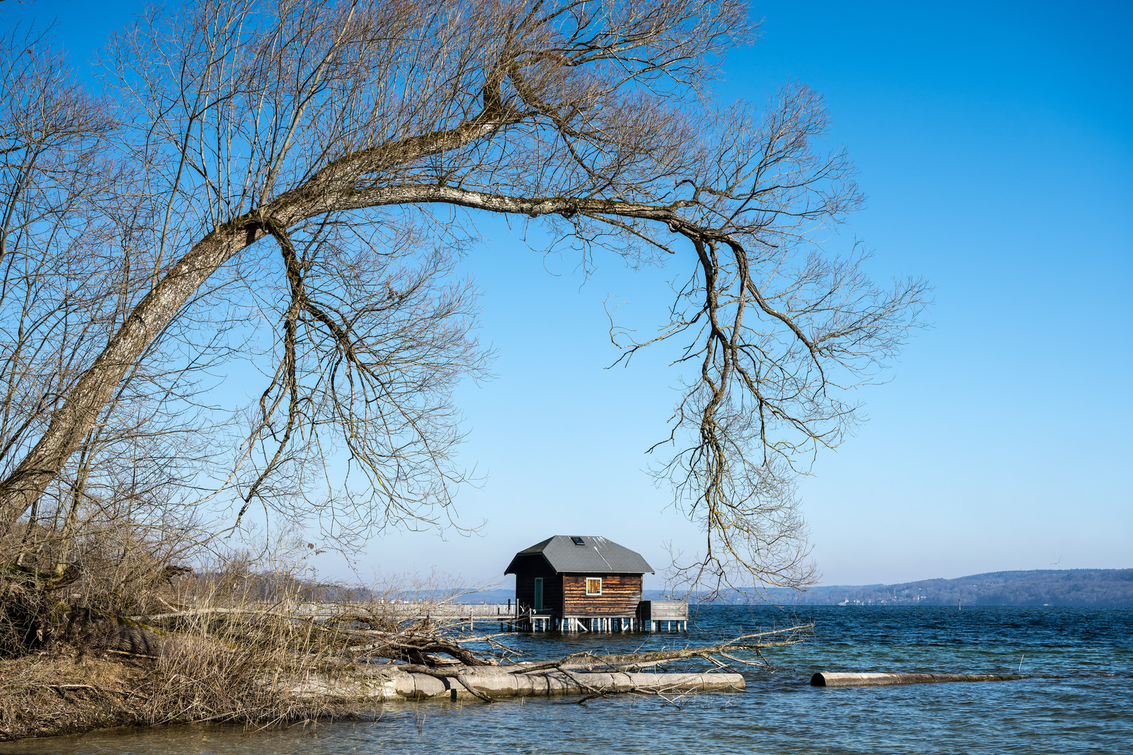 Blick auf den Starnberger See